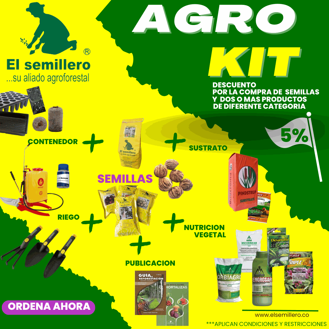 Tienda de Semillas e insumos forestales las mejores ofertas en semillas de toda colombia