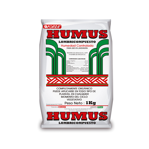 HUMUS LOMBRICOMPUESTO x KG