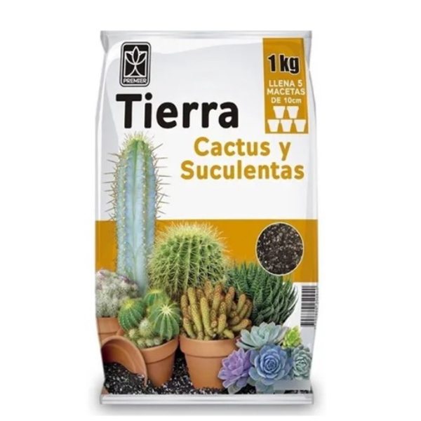 TIERRA CACTUS Y SUCULENTAS X KG