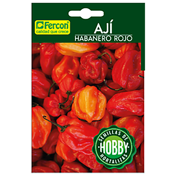 [HV23] AJI HABANERO ROJO HOBBY X 0.2GR (SEMILLA)