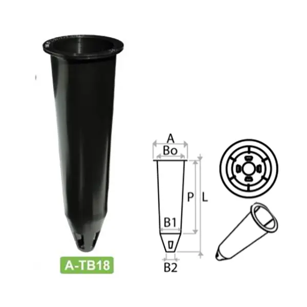 TUBETE 18 cm x UNIDAD