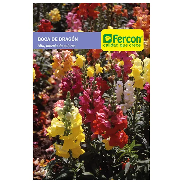 [FL5] FLOR BOCA DE DRAGON MEZCLA DE COLOR 5085 X 0.3GR (SEMILLA)