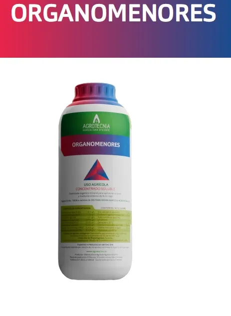 FERTILIZANTE ORGANOMENORES XLITRO