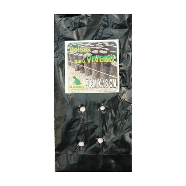 [BO1] BOLSA 9 cm x 18 cm CAL. 1.5 con fuelle incluido x 100 Unidades