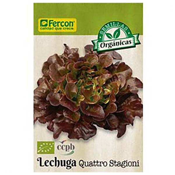 [HO4] LECHUGA ORGANICA QUATTRO STAMGIONI BIO X 1GR (SEMILLA)