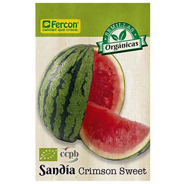 [HO7] SANDIA ORGANICA CRIMSON SWEET BIO 0.5GR (SEMILLA)