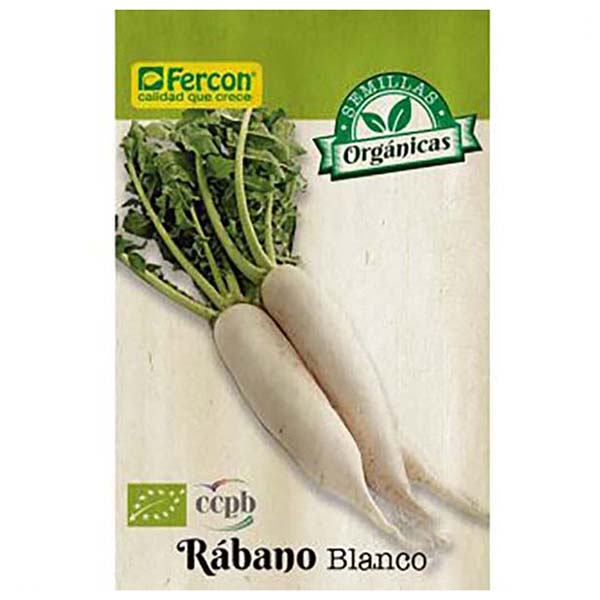 RABANO ORGANICO BLANCO BIO (SEMILLA)