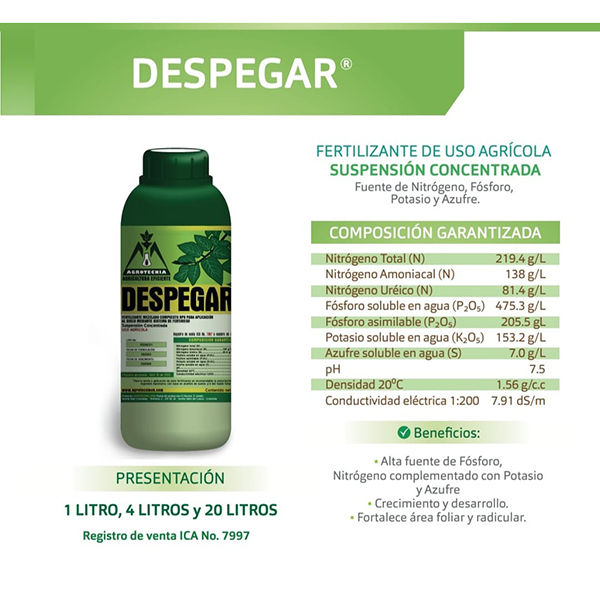 [NV23] FERTILIZANTE DESPEGAR X LITRO