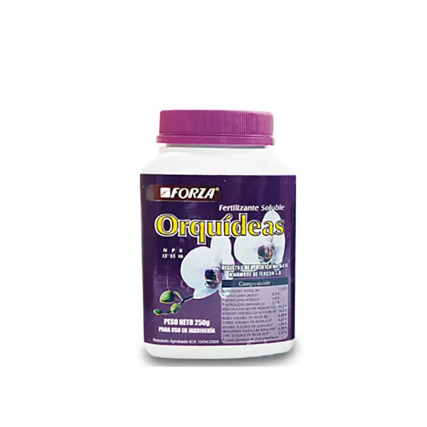 FERTILIZANTE SOLUBLE ORQUIDEAS X 250GR