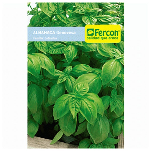 [A5] ALBAHACA GENOVESA X 0.5GR (SEMILLA)