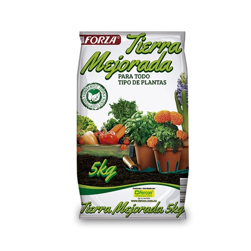 [S3] TIERRA MEJORADA BOLSA x 5 KLS