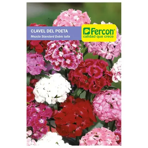 [FL11] FLOR CLAVEL DEL POETA DOBLE MEZCLA 5620 X 0.3GR (SEMILLA)