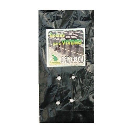 [BO1] BOLSA 9x18cm CAL. 1.5 con fuelle x 100 Unidades