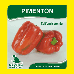 PIMENTON CALIFORNIA WONDER (SEMILLA)