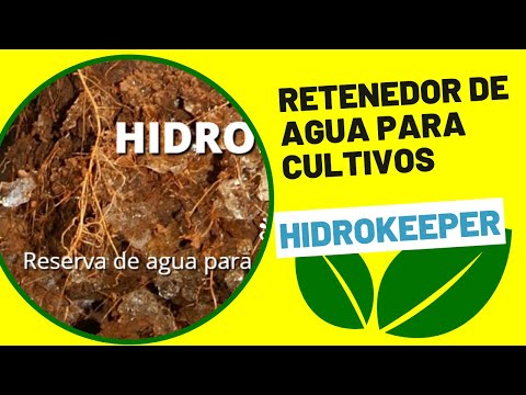 HIDROKEEPER - RETENEDOR DE AGUA PARA CULTIVOS